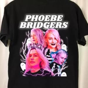 Phoebe Bridgers Punisher Moon Song Halloween T Nwt     Retro Shirt Tee